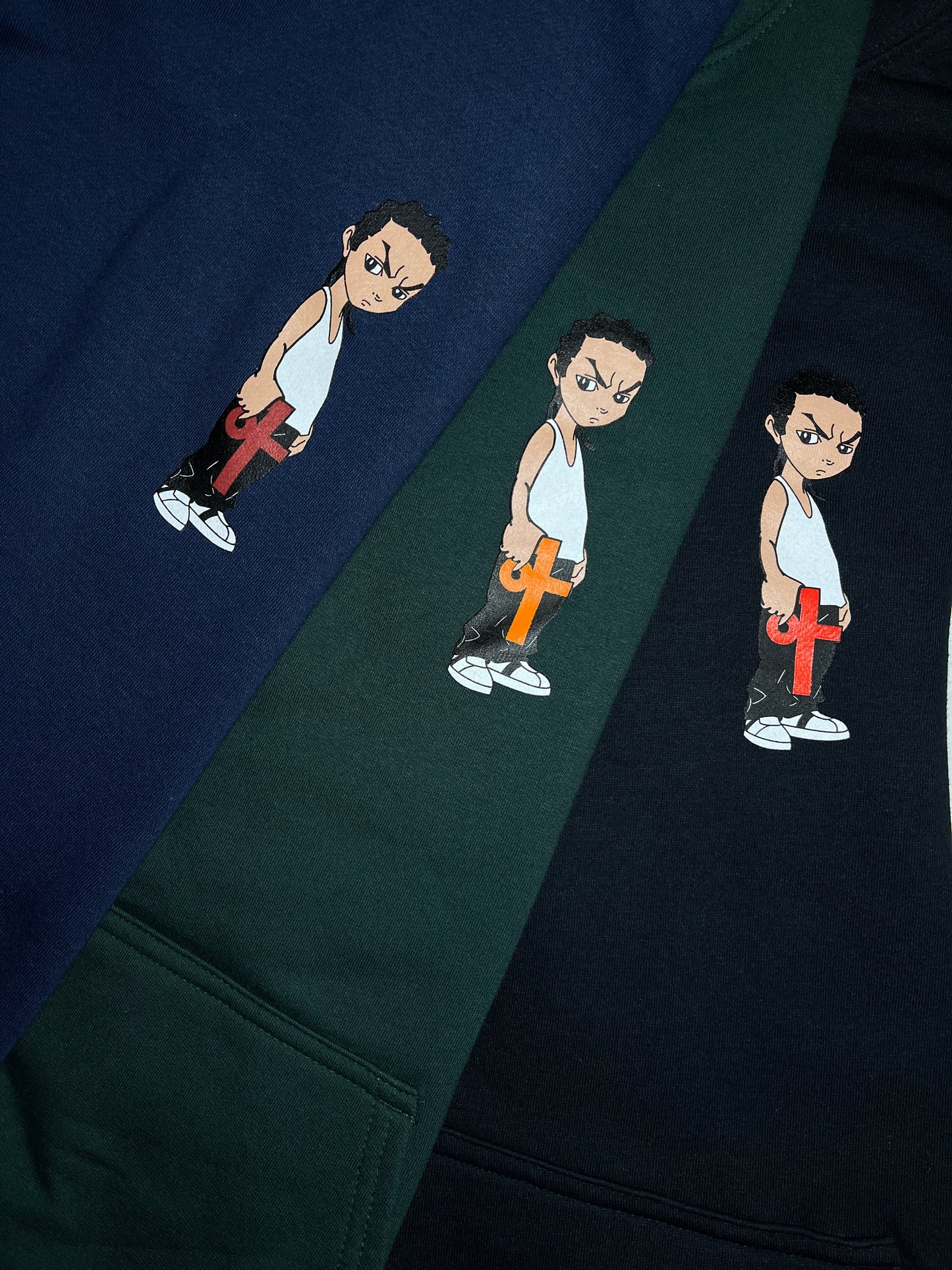 Rude Bwoy Riley Hoodie (Army Green)